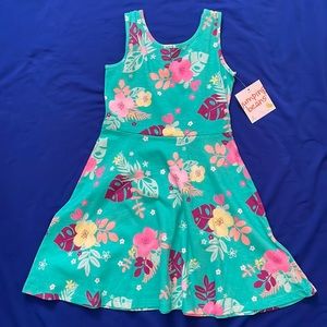 NWT Size 5 Hawaiian Print Tank Dress